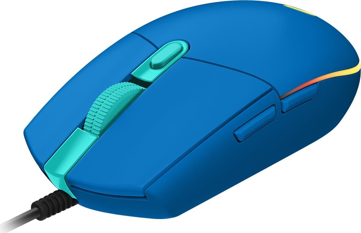 Logitech Gaming Mouse G102 LIGHTSYNC Mouse per Destrorsi Ottica 6 Pulsanti Cablato Usb Blu-a-rate-senza-busta-paga-scalapay-pagolight