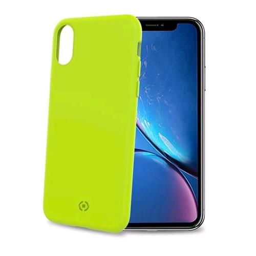 CELLY iPHONE XR COVER SHOCK IN TPU SOFT TOUCH COLORE GIALLO