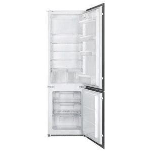 Smeg c4172f estetica universale frigorifero combinato da incasso statico capacita` 268 litri classe energetica f (a+) 178 cm cerniera a destra
