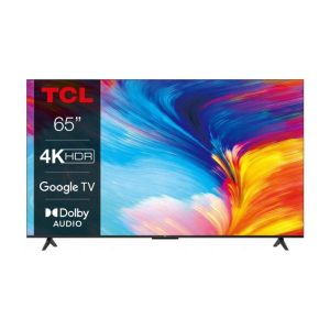 Tcl tv led 4k 65p631 65 pollici hdr10 smart tv android dolby audio