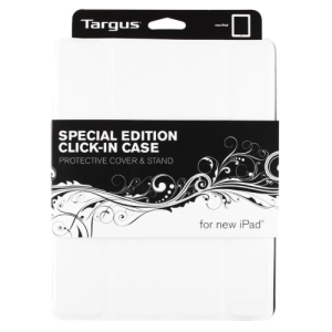 Targus Click-In Cover Custodia/Stand per iPad 3 e 4 Bianco