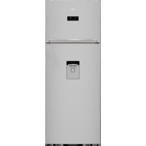 Beko rdne455e30dsn frigorifero doppia porta capacita` 402 litri classe energetica f total no frost 185 cm silver