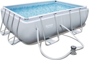 Bestway 56629 Piscina Steel Rettangolare Filtro 1C 282x196x84 cm-a-rate-senza-busta-paga-scalapay-pagolight