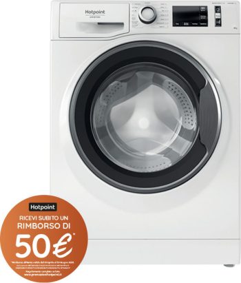 Hotpoint NR649GWSA IT Lavatrice Caricamento Frontale 9Kg 1400 Giri/min Classe Energetica A Bianco-a-rate-senza-busta-paga-scalapay-pagolight