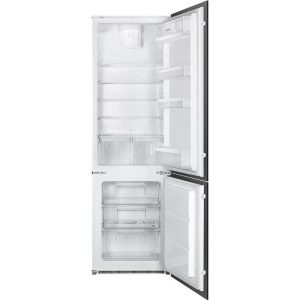 Smeg frigo incasso combinato ventilato porta rev.268lt f bianco c41721f