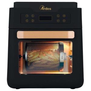 Ardes eldorada xxl friggitrice ad aria + fornetto elettrico 12 lt air fryer per friggere e cuocere senza olio programmi automatici max temperatura 200 gradi