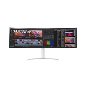 Lg 49wq95c-w monitor per pc 49 led 5120x1440 dqhd nano ips