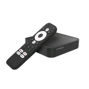 STRONG LEAP-S3 GOOGLE TV ANDORID BOX HDMI 4K UHD 16GB WIFI +TELECOMANDO NETFLIX YOUTUBE DISNEY+ PRIME VIDEO BLACK