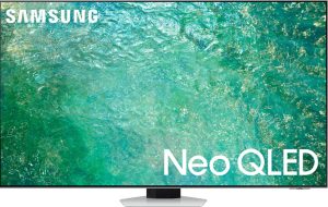 Samsung TV Neo Qled 4K QE55QN85CATXZT 55 pollici Smart TV Processore Neural Quantum 4K Motion Xcelerator Turbo+ Dolby Atmos e OTS-a-rate-senza-busta-paga-scalapay-pagolight