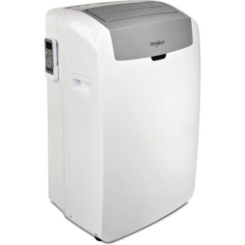 Whirlpool pacw212co climatizzatore portatile 12.000 btu/h classe energetica a display led gas r290 tecnologia 6Â° senso bianco
