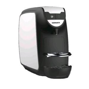 Termozeta espressa macchina caffe` espresso a capsule 1400w 19bar serbatoio 0.8l bianco nero