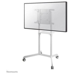 Newstar mobile flat screen floor stand height 160cm colore: bianco