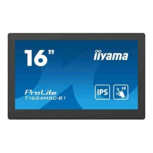 Iiyama pro lite t1624msc-b1 15.6 led full hd ips touch screen 16:9 450 cdm 25 ms 800:1 1 x hdmi black