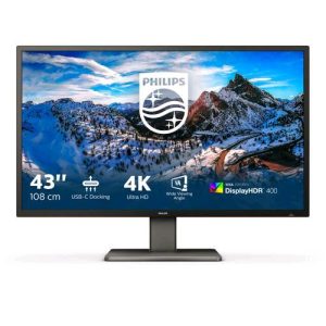 PHILIPS P-LINE 39P1 43" LED ULTRA 4K HD 60Hz 4000:1 HDR400 4 ms 3xHDMI