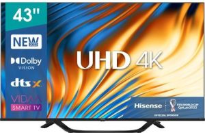 Hisense A69H Tv Led 43'' Smart Tv 4K Ultra Hd-a-rate-senza-busta-paga-scalapay-pagolight