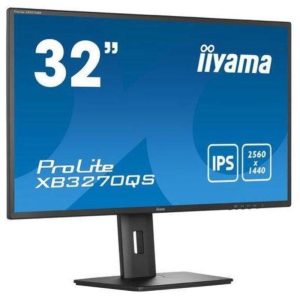 Iiyama prolite xb3270qs-b5 monitor pc 31.5 2560x1440 pixel wide quad hd led nero