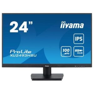 Iiyama prolite xu2493hsu-b6 monitor pc 24`` 1920x1080 pixel full hd led nero opaco