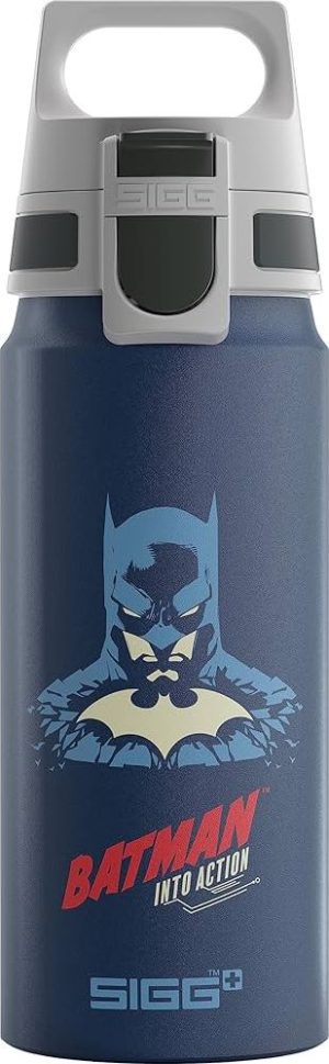 Sigg Bottles Borraccia Bambini In Alluminio 0.6 Litri Batman Blue-a-rate-senza-busta-paga-scalapay-pagolight