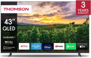 Thomson Tv 43 Pollici Full Hd Smart Android TV WLAN HDR Triple Tuner DVB-C-S2-T2-a-rate-senza-busta-paga-scalapay-pagolight