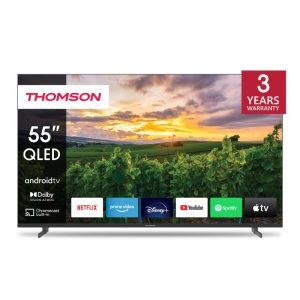 Thomson 55qa2s13 tv 55 pollici qled 4k android hdr10 wifi sat 4 2 hdmi