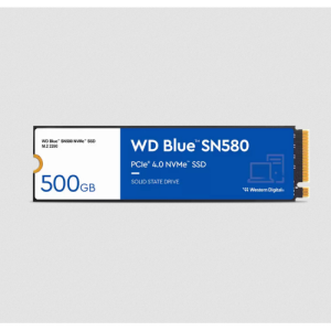 Western Digital WD Blue SN580 SSD 500GB M.2 NVMe PCIe 3.0 4000/3600 MB/s