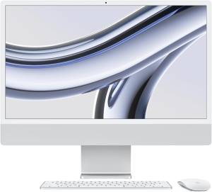Apple iMac 24" 2023 4.5K M3 8C/10G 8/256GB Silver MQRJ3T/A