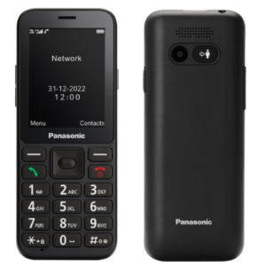 CELLULARE PANASONIC KX-TU250EXBN 2.4" DUAL SIM EASY PHONE 4G BLACK