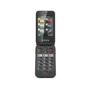 EMPORIA JOY LTE 4G DUAL SIM 2.8" CLAMSHELL EASY SMARTPHONE 4G LTE ITALIA BLACK