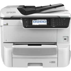 Epson workforce pro wf-c8690dwf stampante multifunzione ink-jet a colori a3 35ppm 4800x1200 dpi fax wi-fi italia nero/grigio