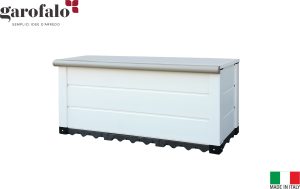 Garofalo Box Portattrezzi Storage Box Evo 230 LT Beige 123x48x56-a-rate-senza-busta-paga-scalapay-pagolight