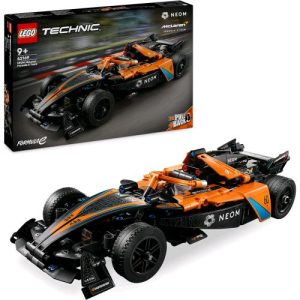 LEGO TECHNIC NEOM MCLAREN FORMULA E RACE CAR MODELLINO DI AUTO DA CORSA F 1 DA COSTRUIRE