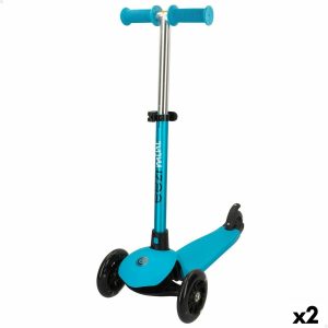 Monopattino Scooter Eezi Azzurro 2 Unità