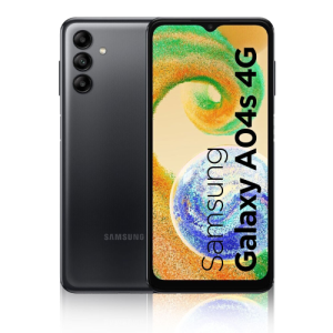 SMARTPHONE SAMSUNG GALAXY A04S 6.5" 32GB RAM 3GB DUAL SIM 4G BLACK VODAFONE ITALIA