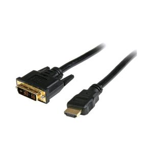 STARTECH CAVO ADATTATORE 1 X DVI-D 18+1 PIN 1 X HDMI 19 PIN TIPO A 0.5 M