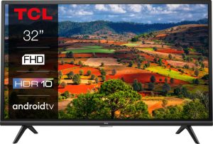 Tcl 32ES570F Tv Led 32'' Full Hd Android Tv Dvbt2 S2 Dvbts2 Amazon Netflix 10w-a-rate-senza-busta-paga-scalapay-pagolight