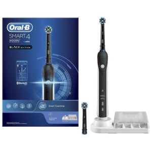 Braun oral-b smartseries 4000n spazzolino elettrico nero 3 bianco