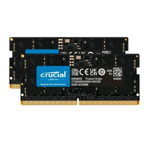 CRUCIAL CT2K24G56C46S5 KIT MEMORIA RAM 2x24GB TOT 48GB 5.600MHz TIPOLOGIA SO-DIMM TECNOLOGIA DDR5 CAS 46