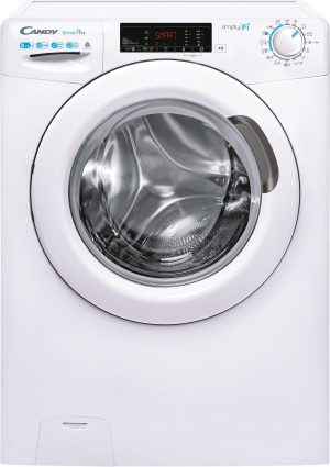 Candy Smart Pro CSOW 4855TW4-1-S Lavasciuga Caricamento Frontale 8-5 Kg Bianco Classe Energetica E-a-rate-senza-busta-paga-scalapay-pagolight
