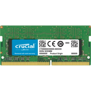 Crucial - DDR4 - modulo - 16 GB - SO DIMM 260-pin - 2666 MHz / PC4-21300 - CL19 - 1.2 V - senza buffer - non ECC