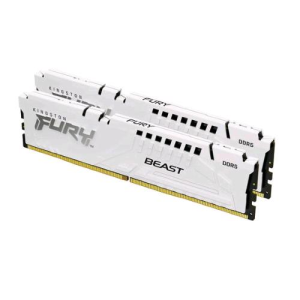 KINGSTON FURY BEAST WHITE EXPO KIT MEMORIA RAM 2x32GB TOT 64GB 5.200MHz TIPOLOGIA DIMM TECNOLOGIA DDR5 CAS 36