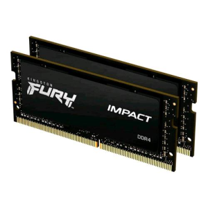 KINGSTON FURY IMPACT KIT MEMORIA RAM 2x32GB TOT 64GB 2.666MHz TIPOLOGIA SO-DIMM TECNOLOGIA DDR4 CAS 16