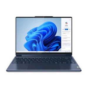 NOTEBOOK LENOVO YOGA 9 2-IN-1 ULT7-155H 14" OLED TOUCH SCREEN INTEL ULTRA 7 155H 4.8GHz RAM 16GB-SSD 1.000GB M.2 NVMe-WI-FI 6E-WIN 11 HOME BLU (83AC004AIX)