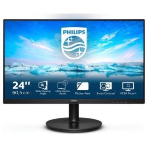 Philips monitor flat 23.8`` v line 241v8la-00 1920x1080 pixel full hd tempo di risposta 4 ms